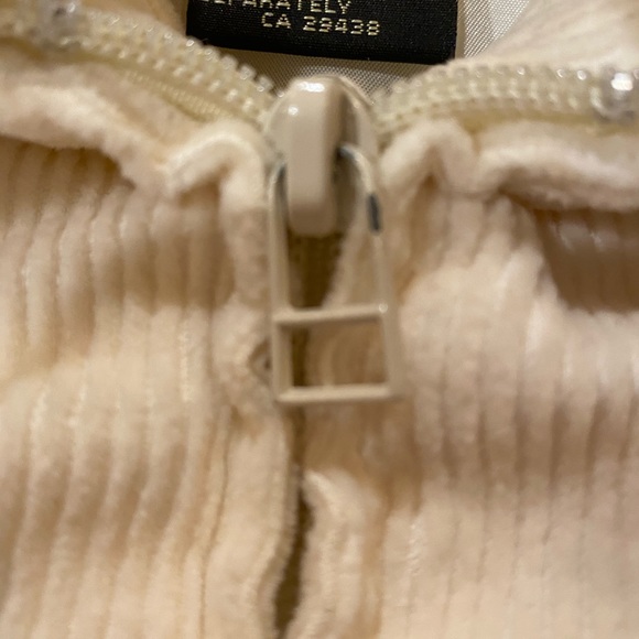Cream corduroy jacket - Picture 6 of 10